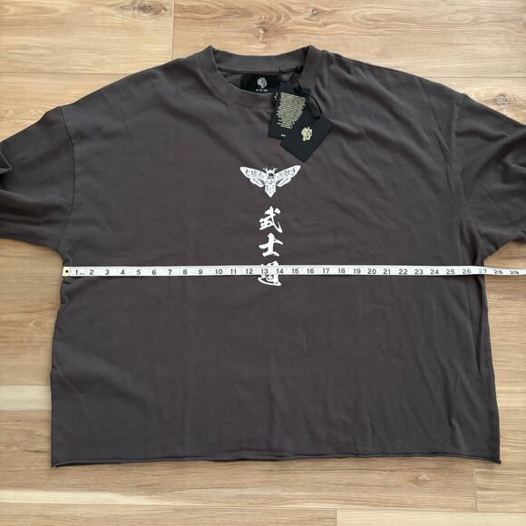 Darc Sport Bushido Metal Samurai Box Cut Long Sleeve Tee XXL - Picture 4 of 6